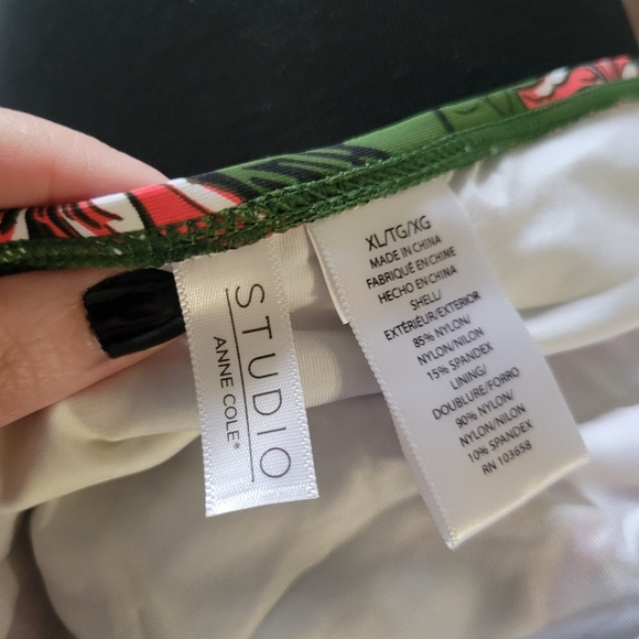 Studio Anne Cole Floral Bikini Bottoms - Picture 2 of 2